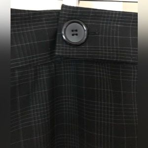 Nine West  Cyndi-Rella Black Check Dress Pant